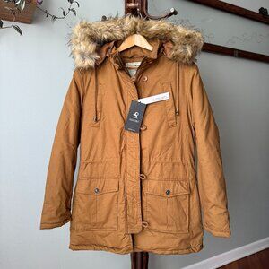 Camel Brown Women's Parka NEW w/TAGS!